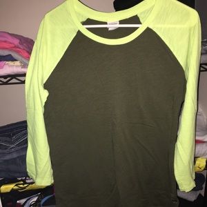 Yellow/ Green PINK T-shirt